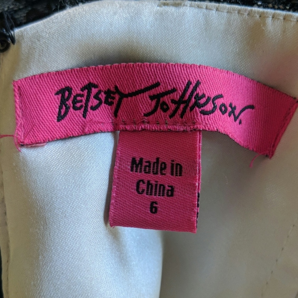 Betsey Johnson Black Formal Gown - Picture 7 of 8